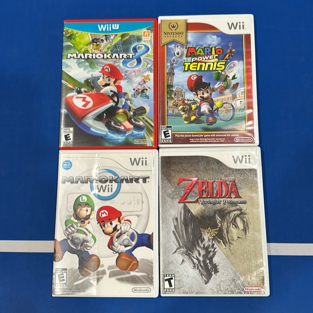Wii and Wii U games - Mario package 2 + Zelda